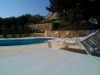 Trullo con piscina